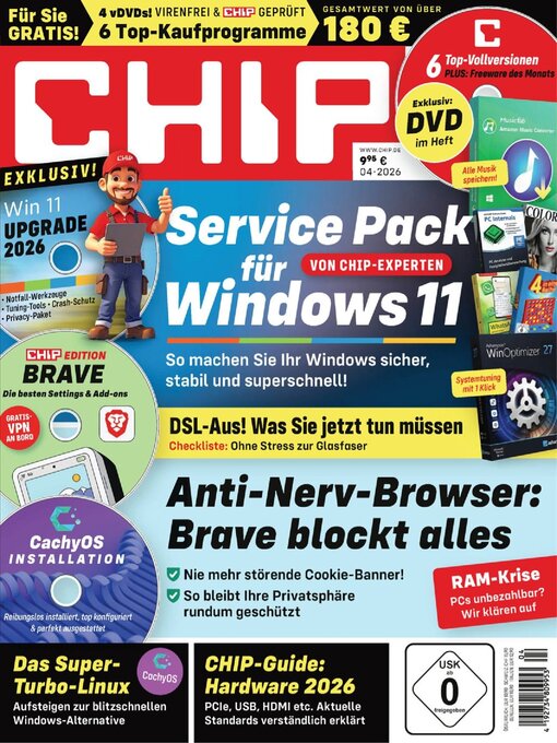 Title details for CHIP by Five Monkeys Media GmbH - Available